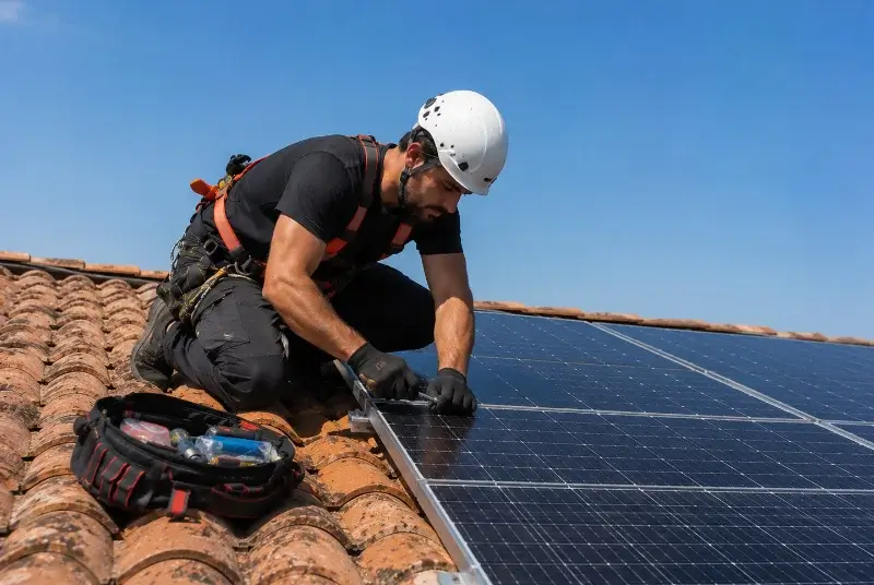 Maintenance et monitoring de panneaux solaires à Auriac-du-Périgord