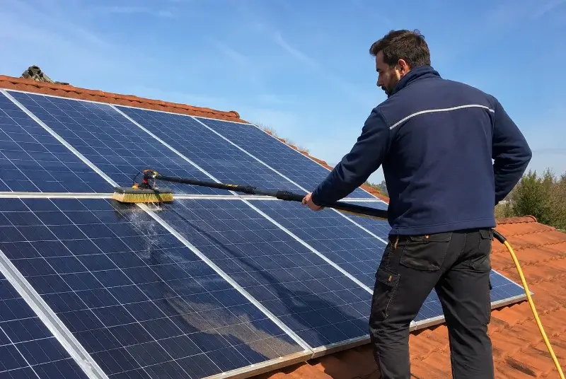 Nettoyage et entretien de panneaux solaires à Auriac-du-Périgord